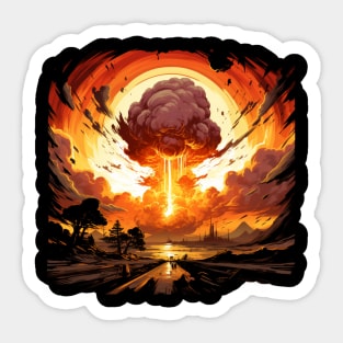 Atomic Boom Sticker